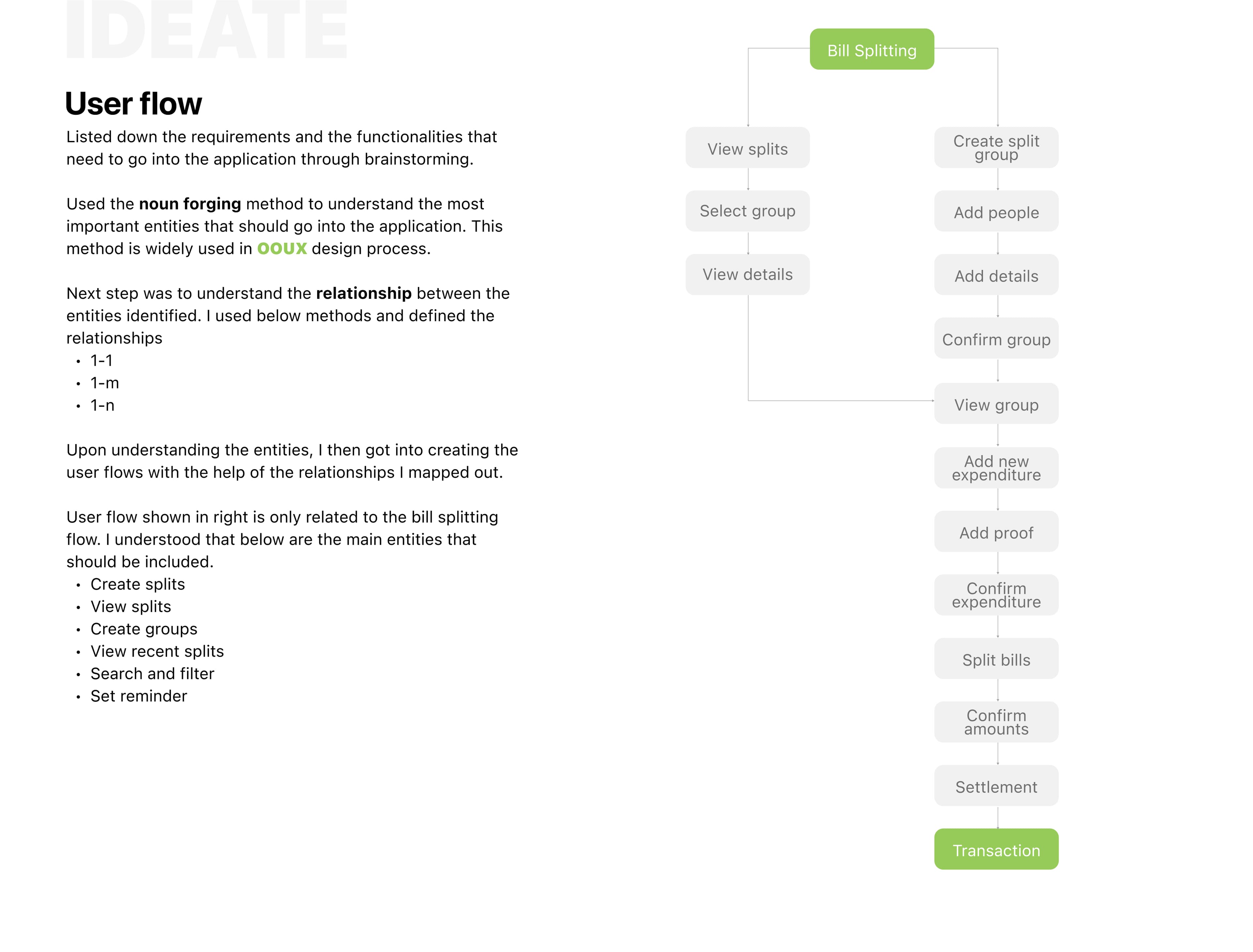 Split Now - Bill sharing app